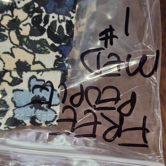 Free People Women’s Floral Tunic Blue M Cottagecore, Indie Vanguard, Whimsygoth - Picture 13 of 13